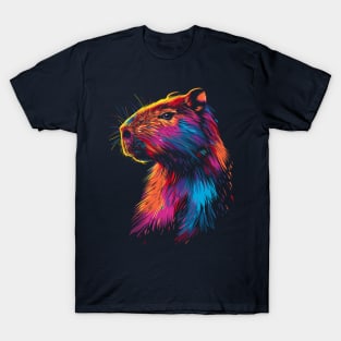 Capybara Colorful T-Shirt